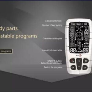 PORTABLE TENS  SIMULATOR .3 IN 1 COMBO ELECTROTHERAPY RECHARGABLE