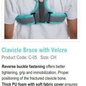 CLAVICLE BRACE WITH VELCRO