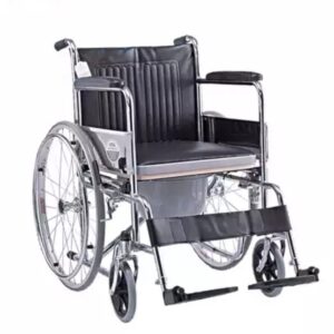 standard wheelchair with commode